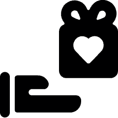 Donation Donate Gift Box 2 Icon from Ultimate Bold Set