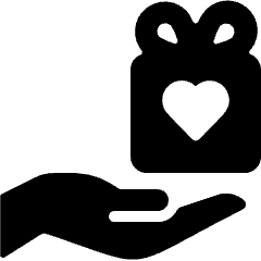 Donation Donate Gift Box 4 Icon from Ultimate Bold Set