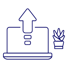 Upload 2 Illustration from UX Line Set