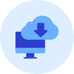 Download Cloud Computer Icon from Kameleon Duo Set