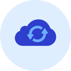 Sync Cloud Icon from Kameleon Duo Set
