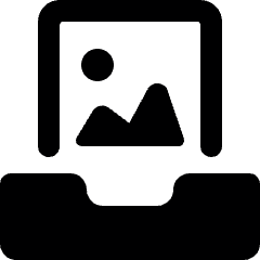 Drawer Image Icon from Ultimate Bold Set