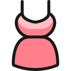 Dress Icon from Ultimate Colors Set
