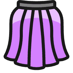 Skirt 1 Icon from Ultimate Colors Set