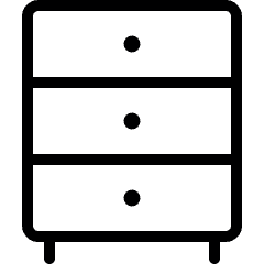 Dresser Drawers Icon from Ultimate Light Set