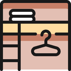 Dressing Hanger Icon from Ultimate Colors Set