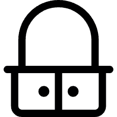 Dressing Mirror Icon from Ultimate Regular Set