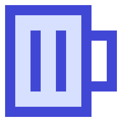 Beer Mug Icon from Sharp Duo Set