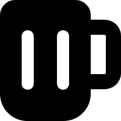 Beer Mug Icon from Micro Solid Set