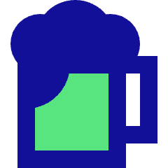 Beer Pitch Icon from Sharp Pop Set