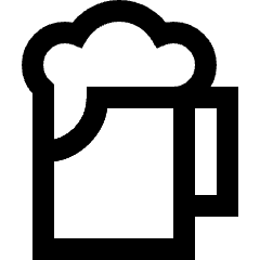 Beer Pitch Icon from Sharp Line Set