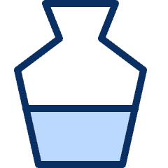 Bottle 1 Icon from Cyber Duotone Set
