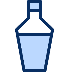 Bottle 2 Icon from Cyber Duotone Set