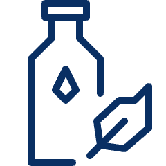 Bottle Organic Icon from Cyber Line Set