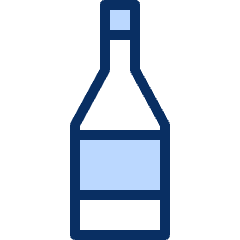 Bottle Wine Icon from Cyber Duotone Set