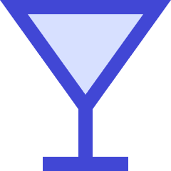 Cocktail Glass Icon from Sharp Duo Set