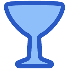 Cocktail Glass Icon from Plump Duo Set