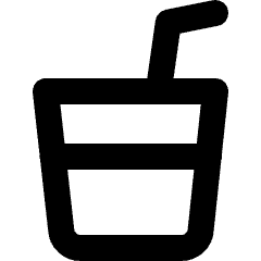 Cocktail Icon from Micro Line Set