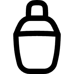 Cocktail Shaker Icon from Flex Line Set