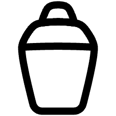 Cocktail Shaker Icon from Plump Line Set