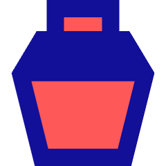 Cocktail Shaker Icon from Sharp Pop Set