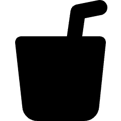 Cocktail Icon from Micro Solid Set