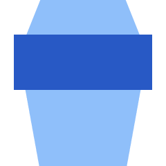 Coffee Takeaway Cup Icon from Sharp Flat Set