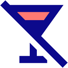 Drink No Drink Icon from Sharp Pop Set