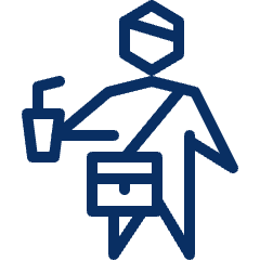 Drinks User Icon from Cyber Line Set