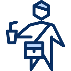 Drinks User Icon from Cyber Duotone Set