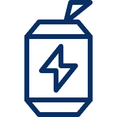 Energy Drink Can Icon from Cyber Line Set