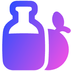 Juice Icon from Plump Gradient Set
