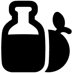 Juice Icon from Plump Solid Set