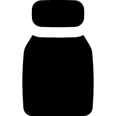 Milk Bottle Icon from Flex Solid Set