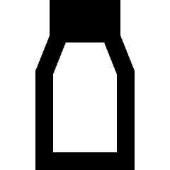 Milk Bottle Icon from Sharp Remix Set