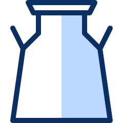Milk Canister Icon from Cyber Duotone Set