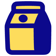 Milk Carton Icon from Plump Pop Set