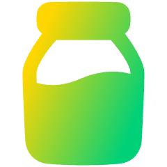 Milk Icon from Plump Gradient Set