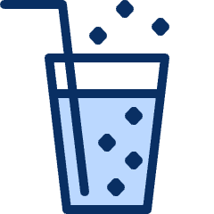 Soda Glass Icon from Cyber Duotone Set