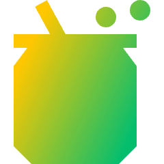 Soft Drink Can Icon from Sharp Gradient Set