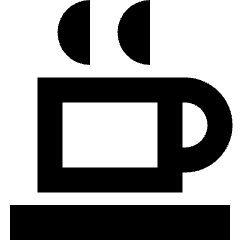 Tea Cup Icon from Sharp Remix Set