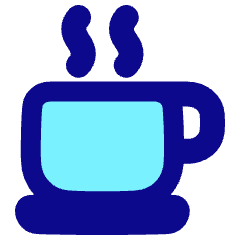 Tea Cup Icon from Plump Pop Set