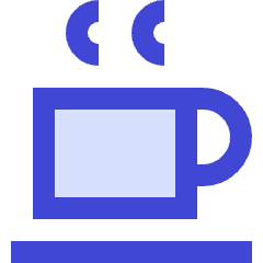 Tea Cup Icon from Sharp Duo Set