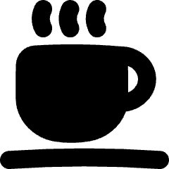 Tea Cup Icon from Flex Solid Set