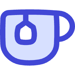 Tea Hot Relax Icon from Flex Duo Set