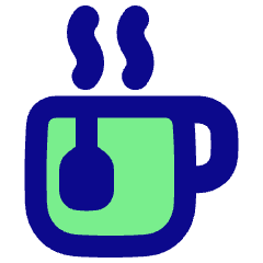 Tea Hot Relax Icon from Plump Pop Set