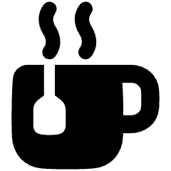 Tea Hot Relax Icon from Plump Solid Set