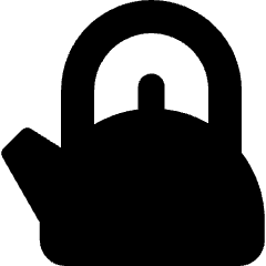 Teapot Icon from Micro Solid Set