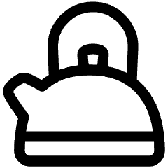 Teapot Icon from Plump Line Set