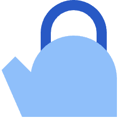 Teapot Icon from Sharp Flat Set